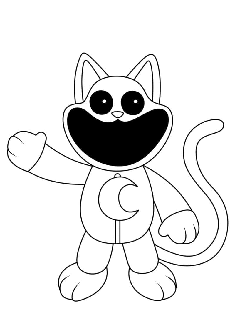 Ücretsiz Yazdırılabilir Smiling Critters Boyama Sayfası