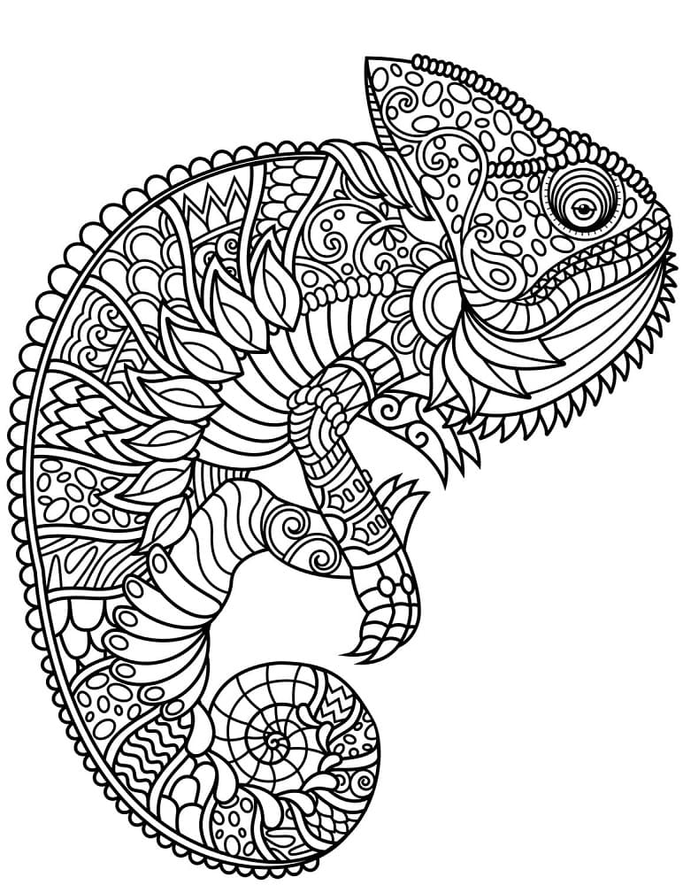 Ücretsiz Yazdırılacak Zentangle Boyama Sayfası