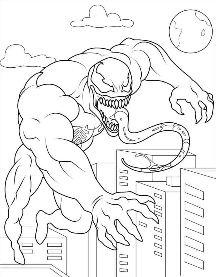 Venom (10) Boyama Sayfası