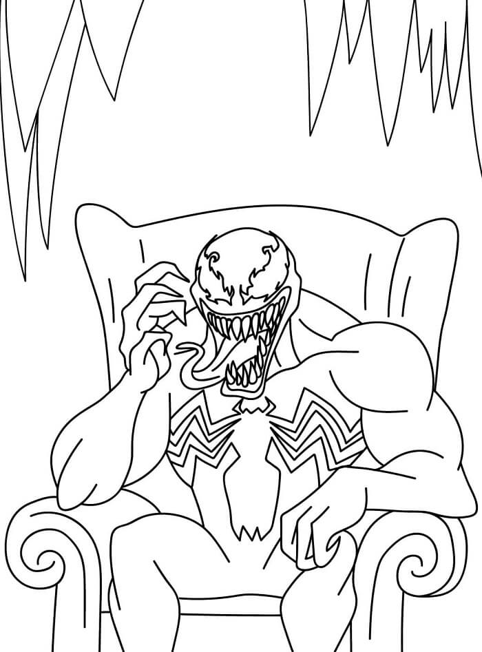 Venom (13) Boyama Sayfası