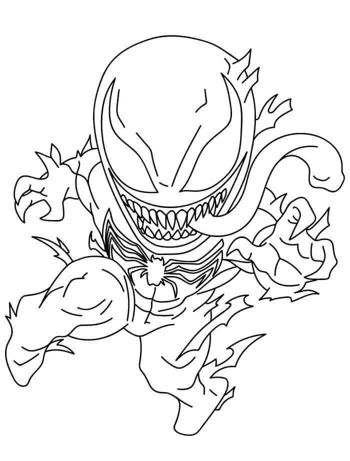 Venom Boyama Sayfaları