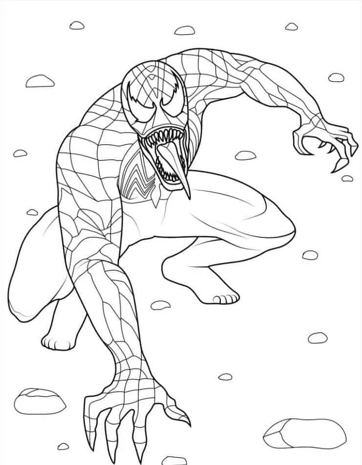 Venom (7) Boyama Sayfası