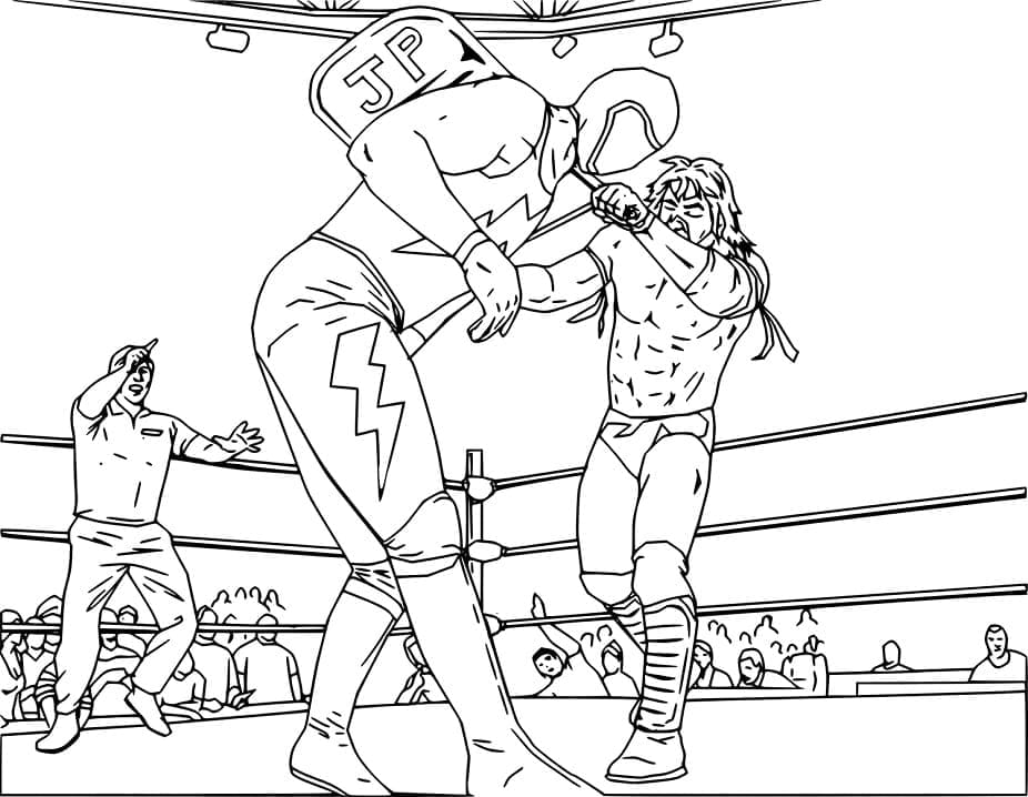 WWE Resmi Boyama Sayfası