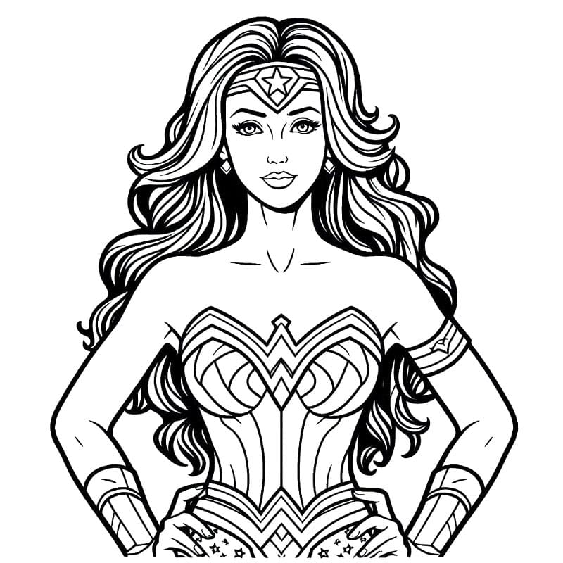 Wonder Woman (1) Boyama Sayfası