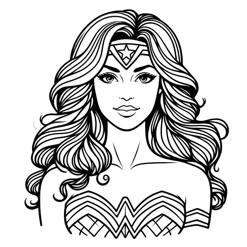 Wonder Woman (3) Boyama Sayfası