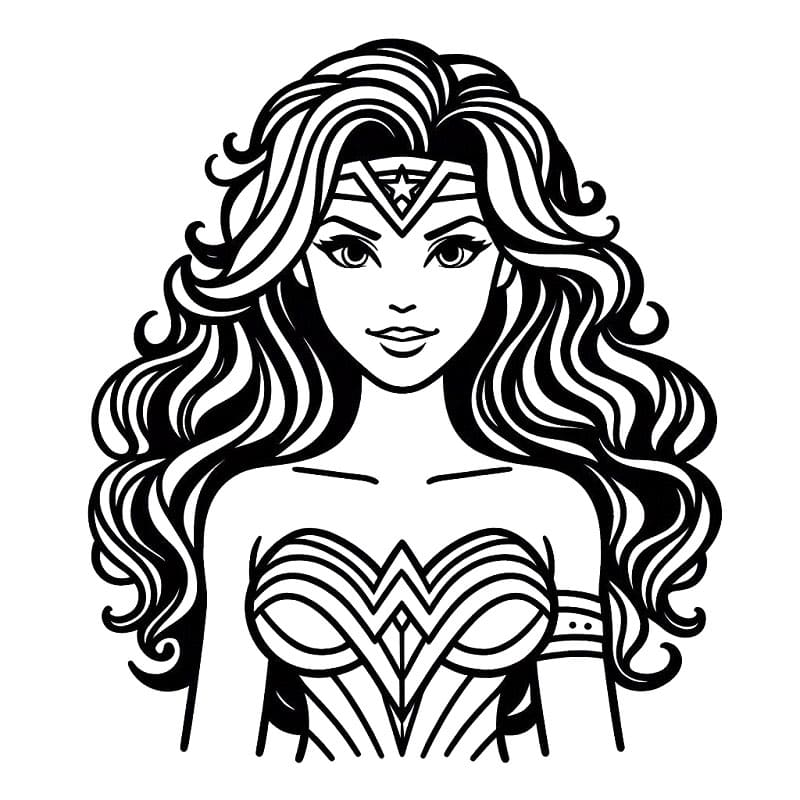 Wonder Woman (4) Boyama Sayfası