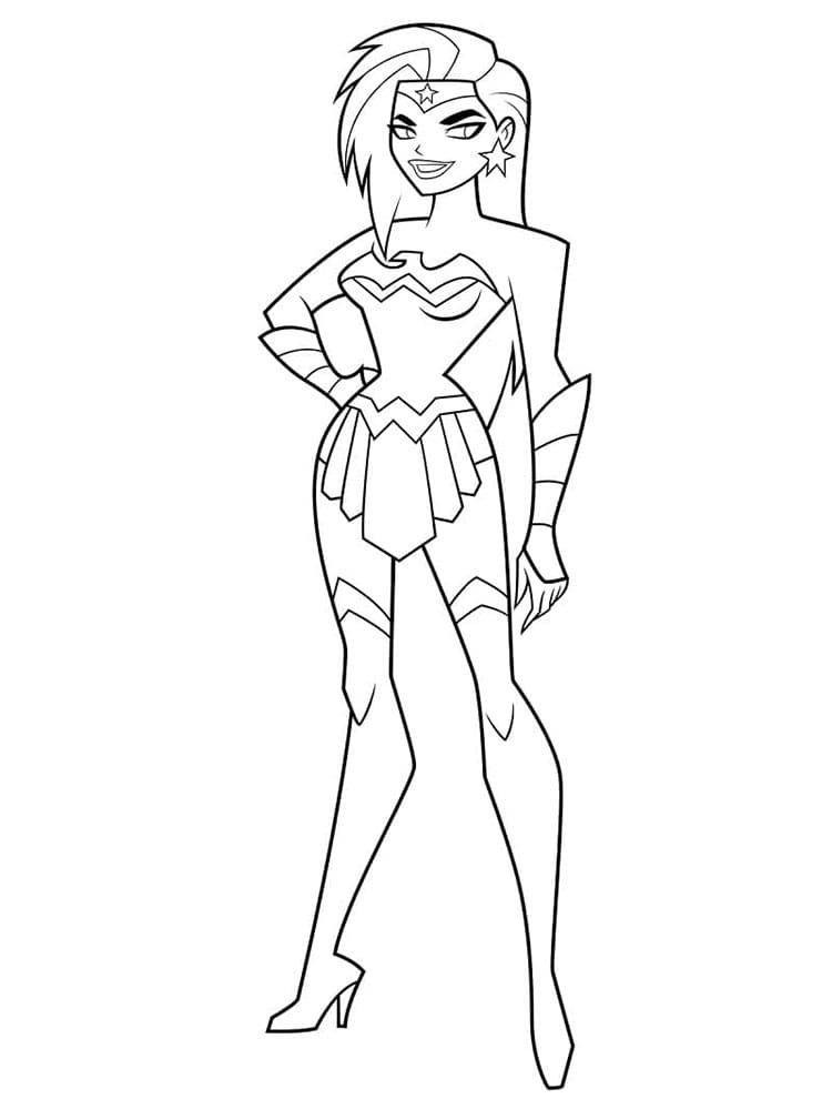 Wonder Woman (6) Boyama Sayfası