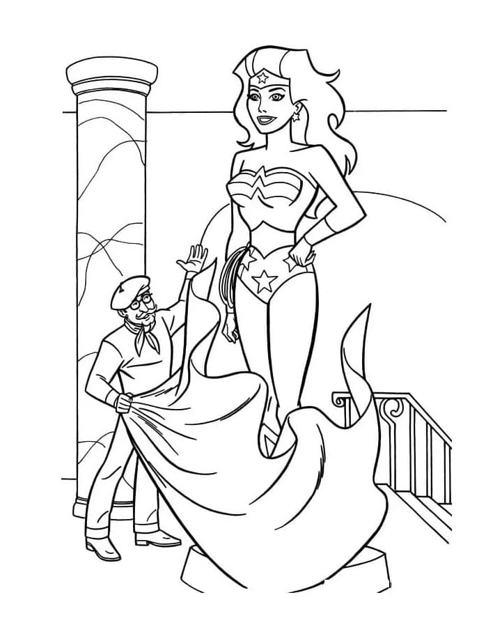 Wonder Woman (7) Boyama Sayfası