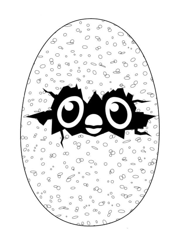 Yazdır Hatchimals Boyama Sayfası