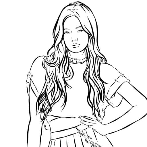 Yazdırılabilir Blackpink Boyama Sayfası