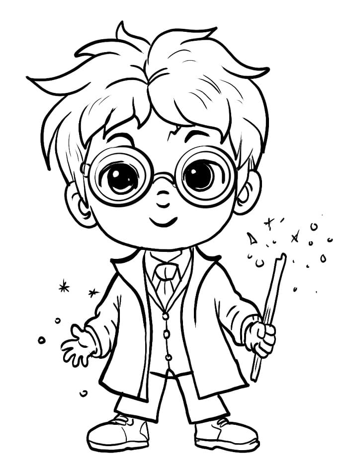 Harry Potter Boyama Sayfaları