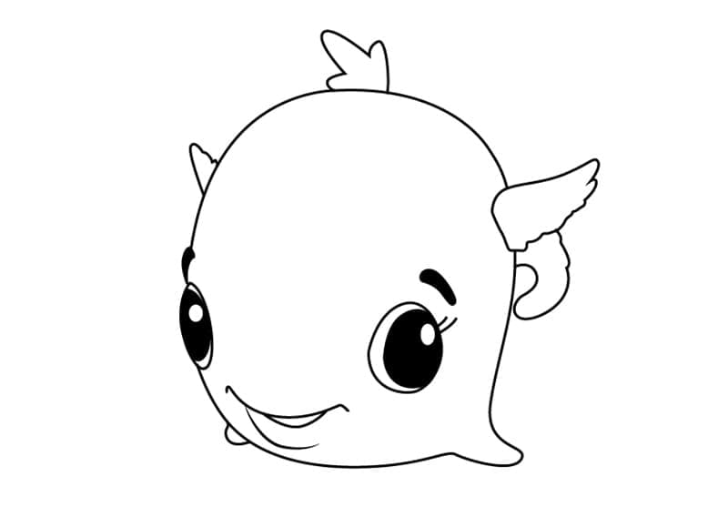 Yazdırılabilir Hatchimals çocuklar için Boyama Sayfası