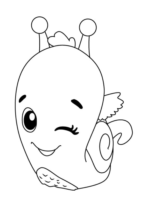Yazdırılabilir Hatchimals görsel Boyama Sayfası