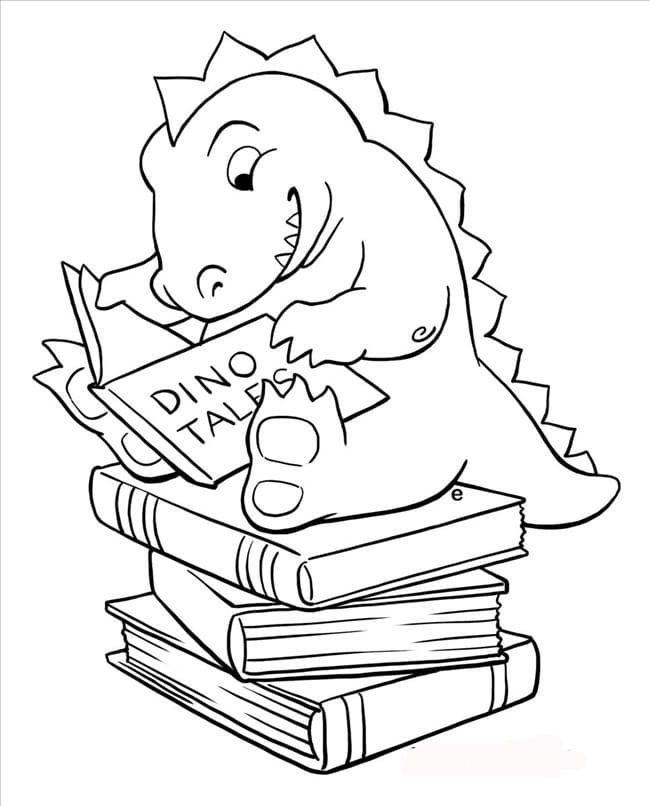 Yazdırılabilir Kitap Boyama Sayfası