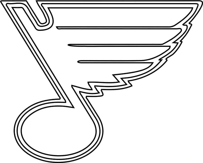 Yazdırılabilir NHL Resmi Boyama Sayfası