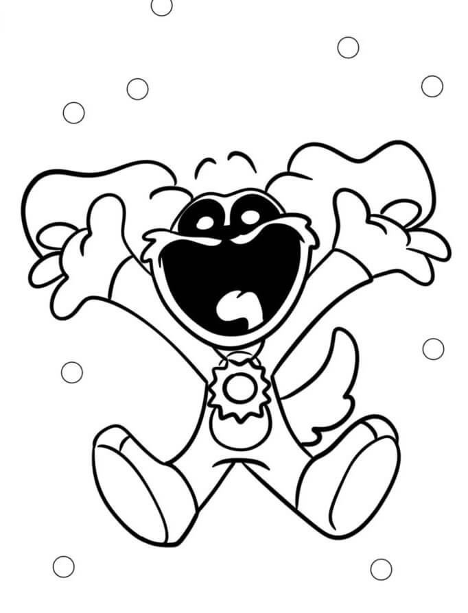 Yazdırılabilir Smiling Critters Bedava Boyama Sayfası