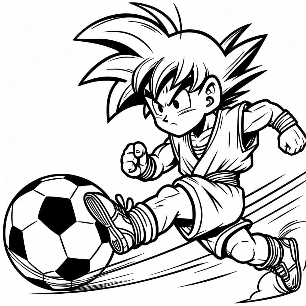 Yazdırılabilir Ücretsiz Futbol Boyama Sayfası