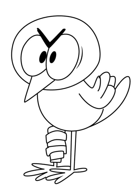 Yazdırılabilir Ücretsiz The Loud House Boyama Sayfası