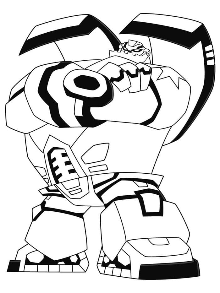 Yazdırılabilir Ücretsiz Transformers Boyama Sayfası