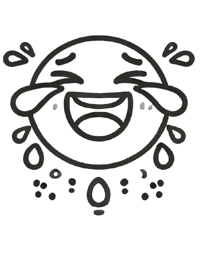 Yazdırılacak Emoji Boyama Sayfası