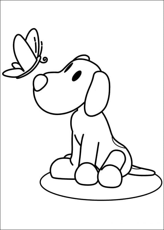 Yazdırılacak Pocoyo Boyama Sayfası