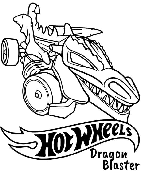 Hot Wheels Boyama Sayfaları