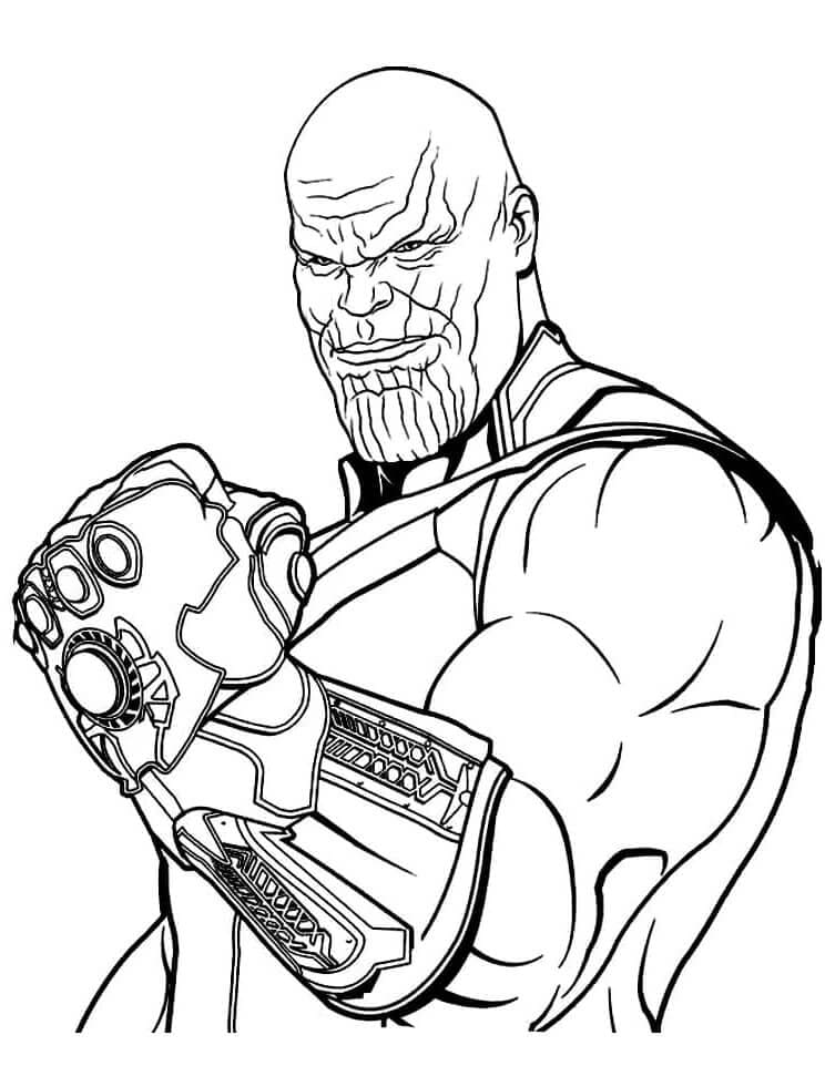 Thanos Boyama Sayfaları