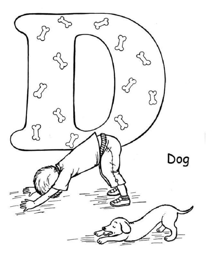 Yoga Sporu Boyama Sayfası