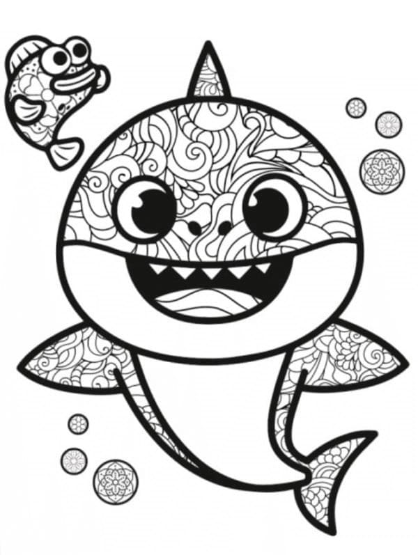 Zentangle (5) Boyama Sayfası