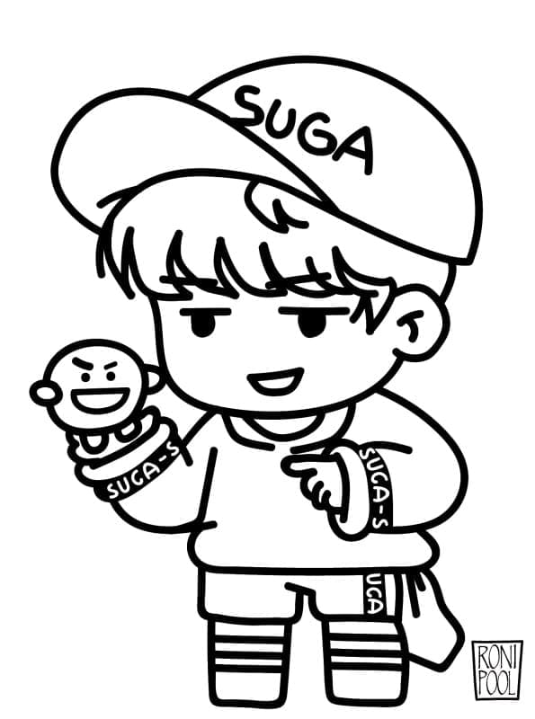 BT21 (2) Boyama Sayfası
