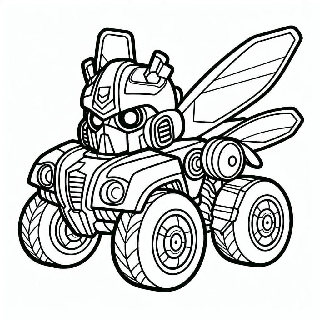 Bumblebee (1) boyama sayfası