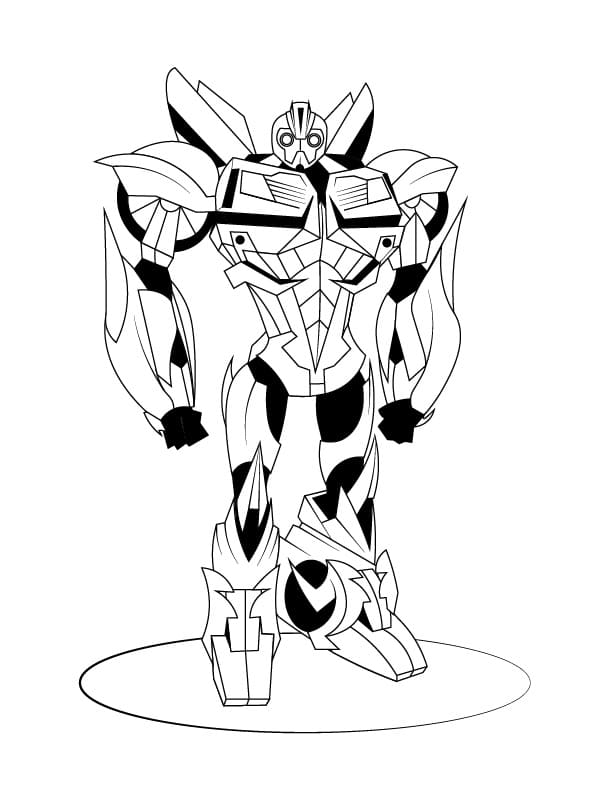 Bumblebee Yazdırılabilir boyama sayfası