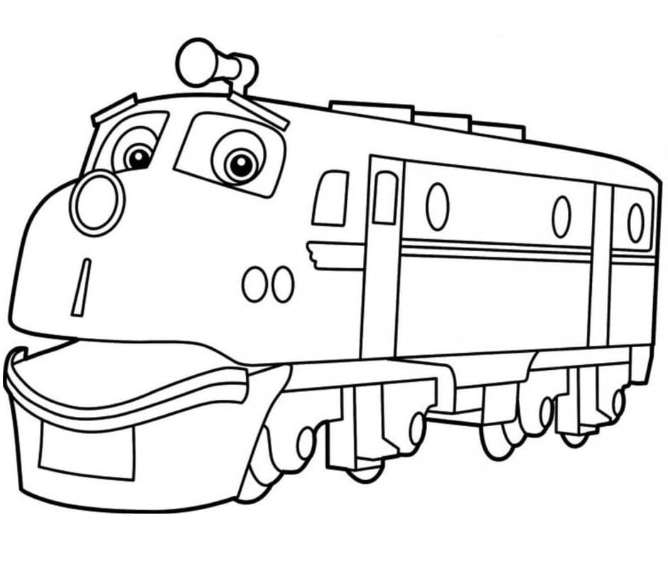 Chuggington (10) boyama sayfası