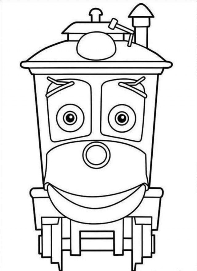 Chuggington (11) boyama sayfası