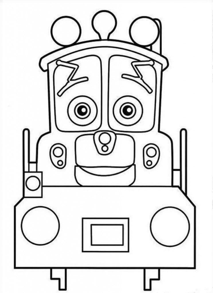 Chuggington (12) boyama sayfası