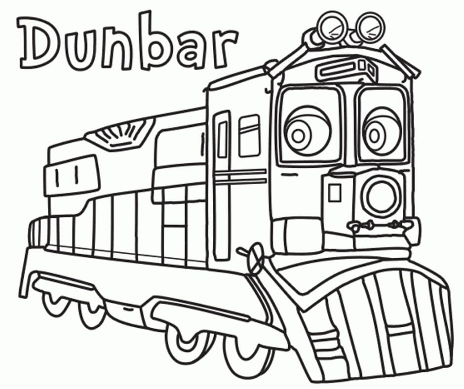 Chuggington (14) boyama sayfası