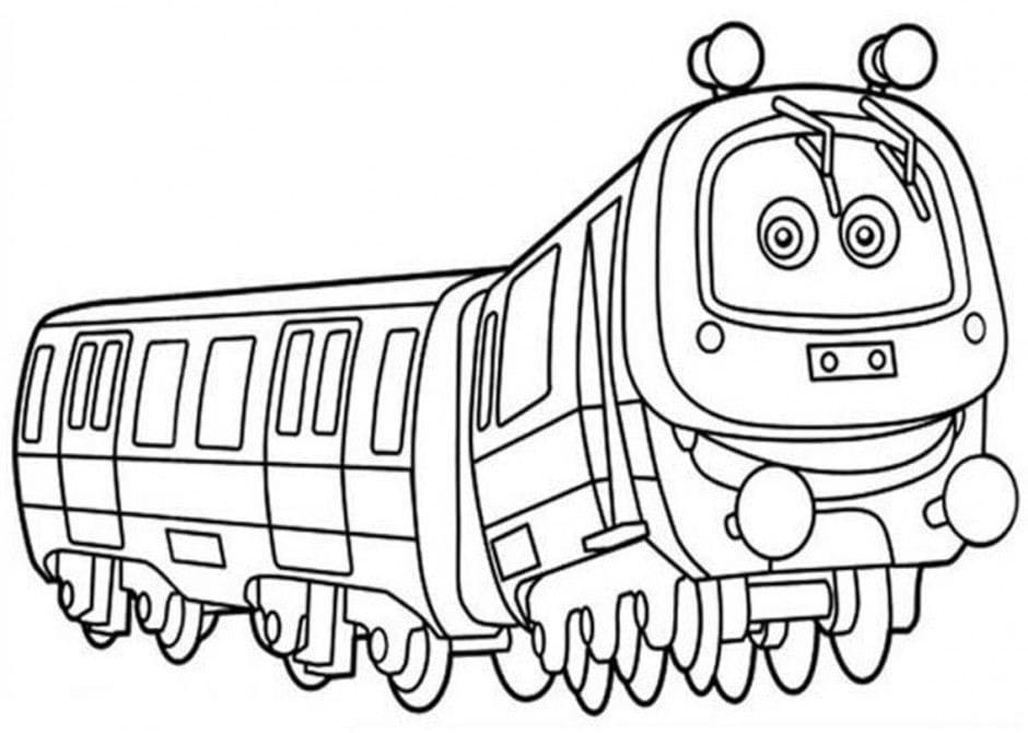 Chuggington (15) boyama sayfası