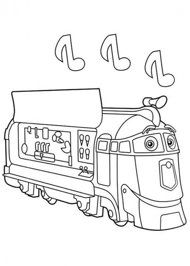 Chuggington (16) boyama sayfası