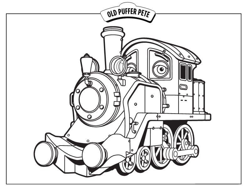 Chuggington (18) boyama sayfası