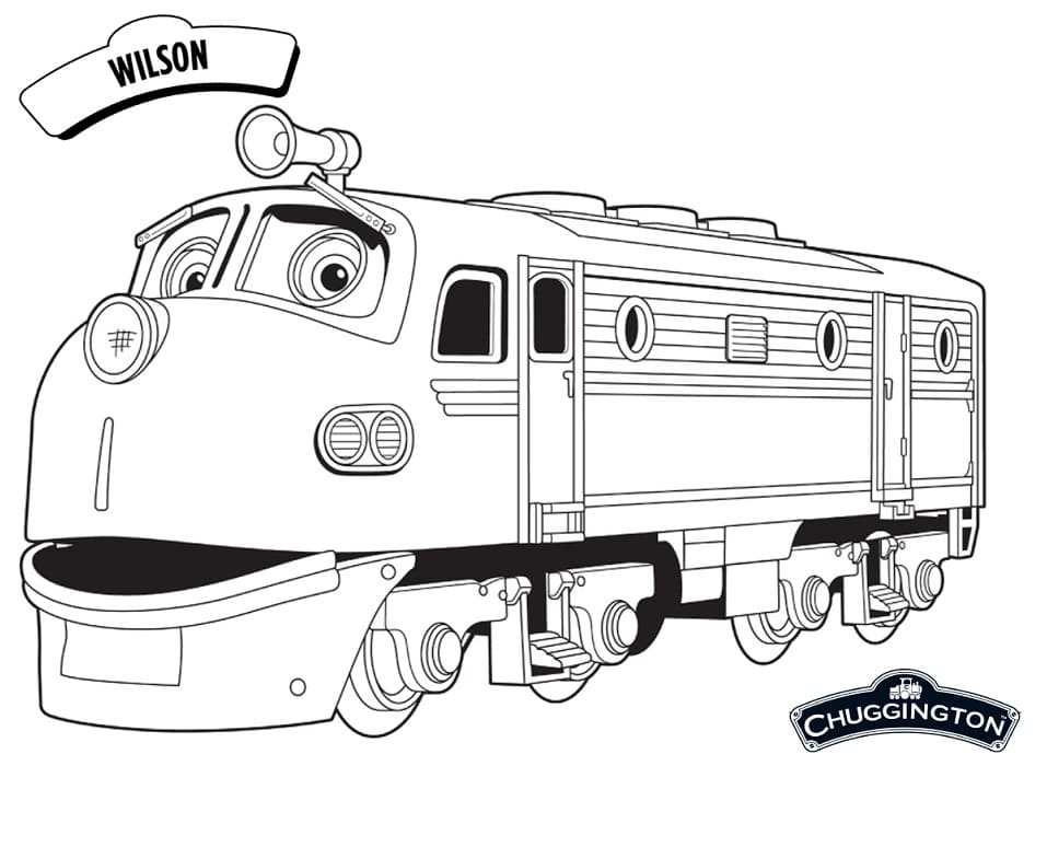 Chuggington (19) boyama sayfası