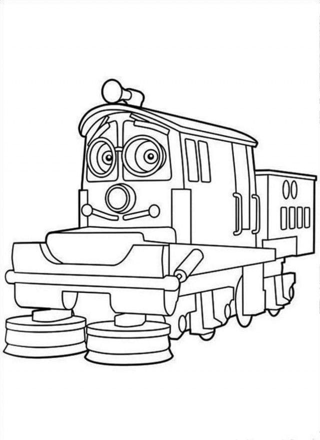 Chuggington (2) boyama sayfası