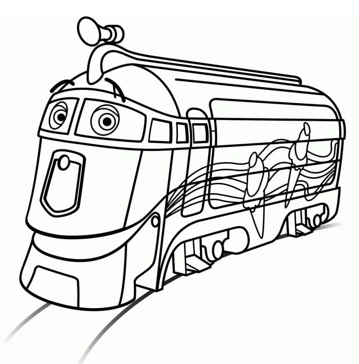 Chuggington (20) boyama sayfası