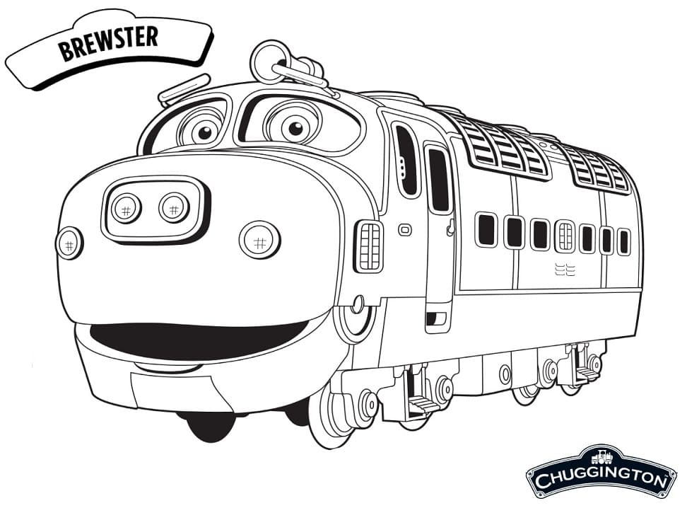 Chuggington (22) boyama sayfası
