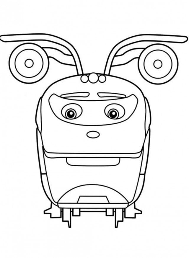 Chuggington (3) boyama sayfası