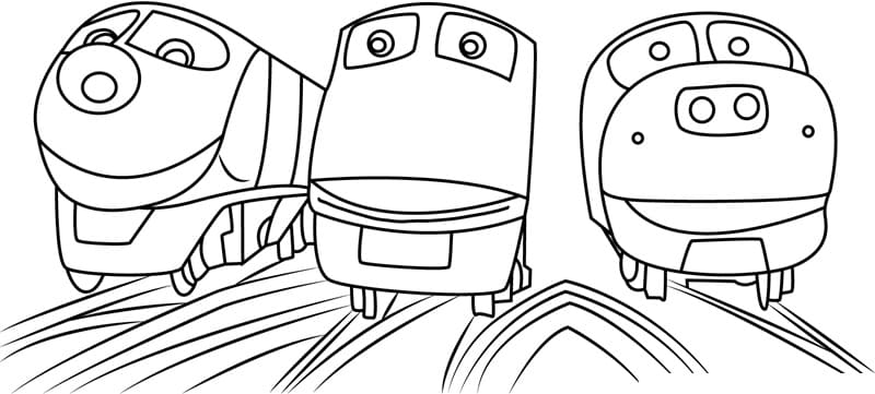 Chuggington (31) boyama sayfası