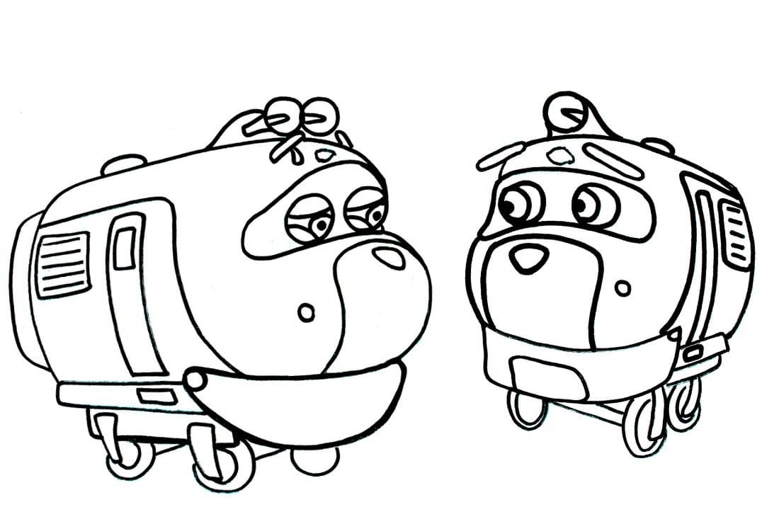 Chuggington (34) boyama sayfası