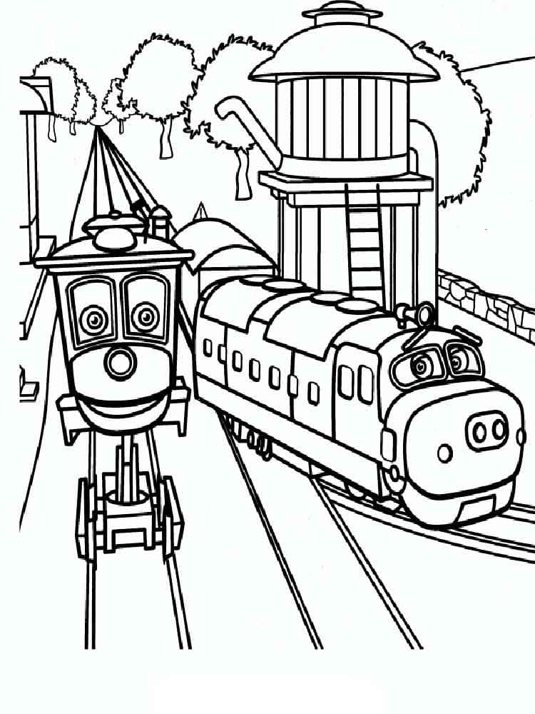 Chuggington (36) boyama sayfası