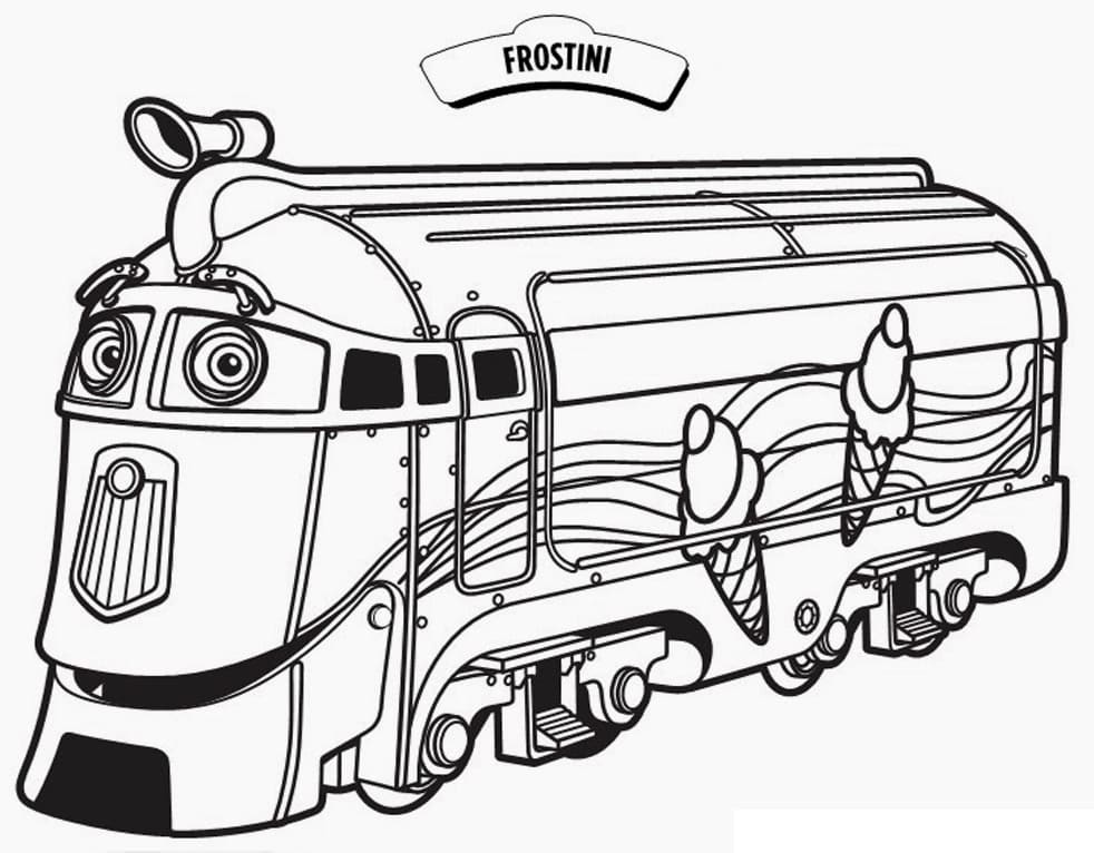 Chuggington (37) boyama sayfası