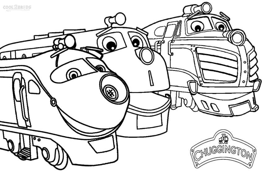 Chuggington (38) boyama sayfası