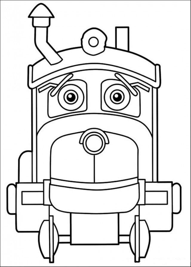 Chuggington (5) boyama sayfası